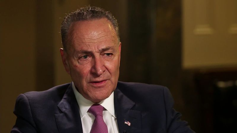 « Un échec humiliant pour Chuck Schumer lors d’une interview avec CNN »